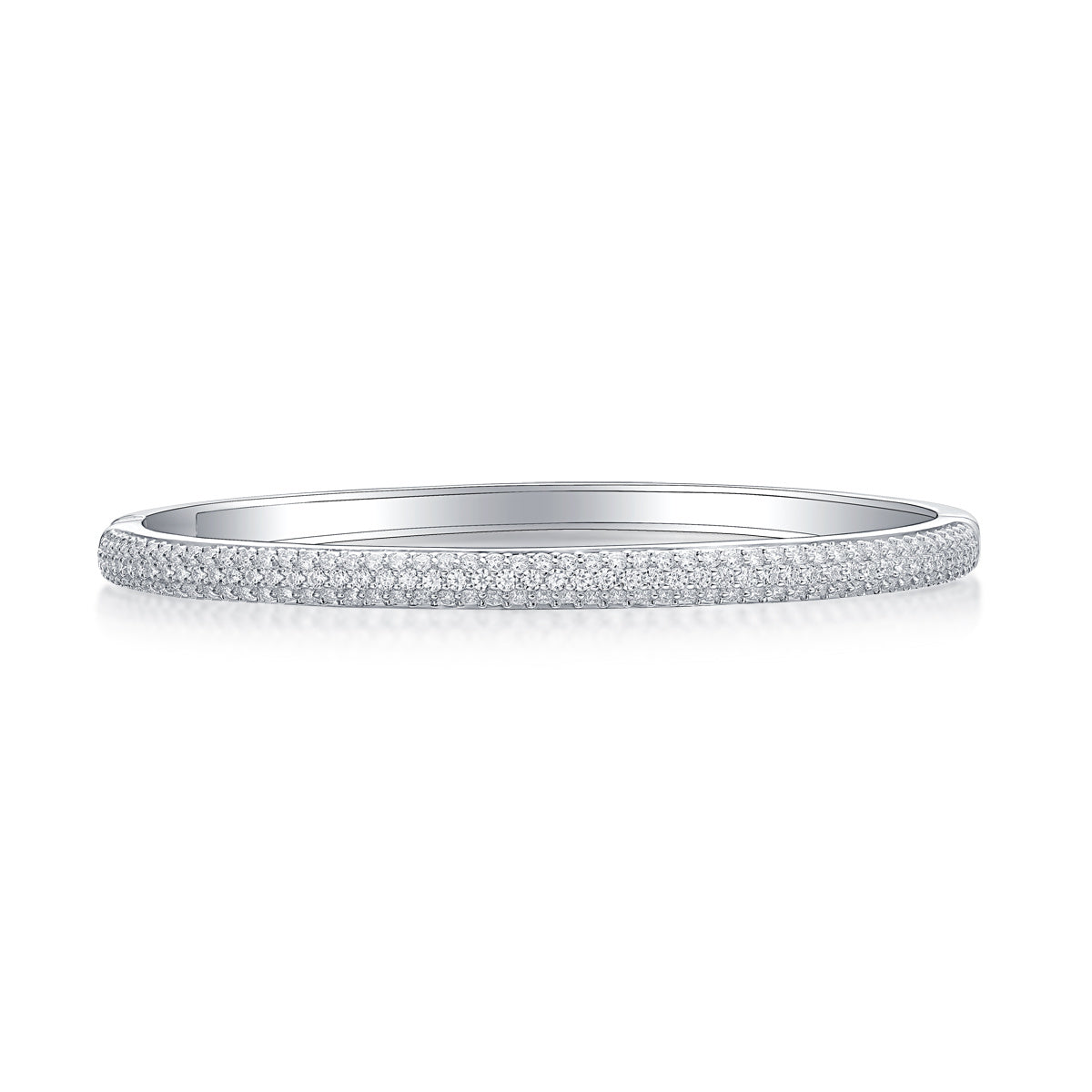 Light Luxury Diamond Silver Bracelet
