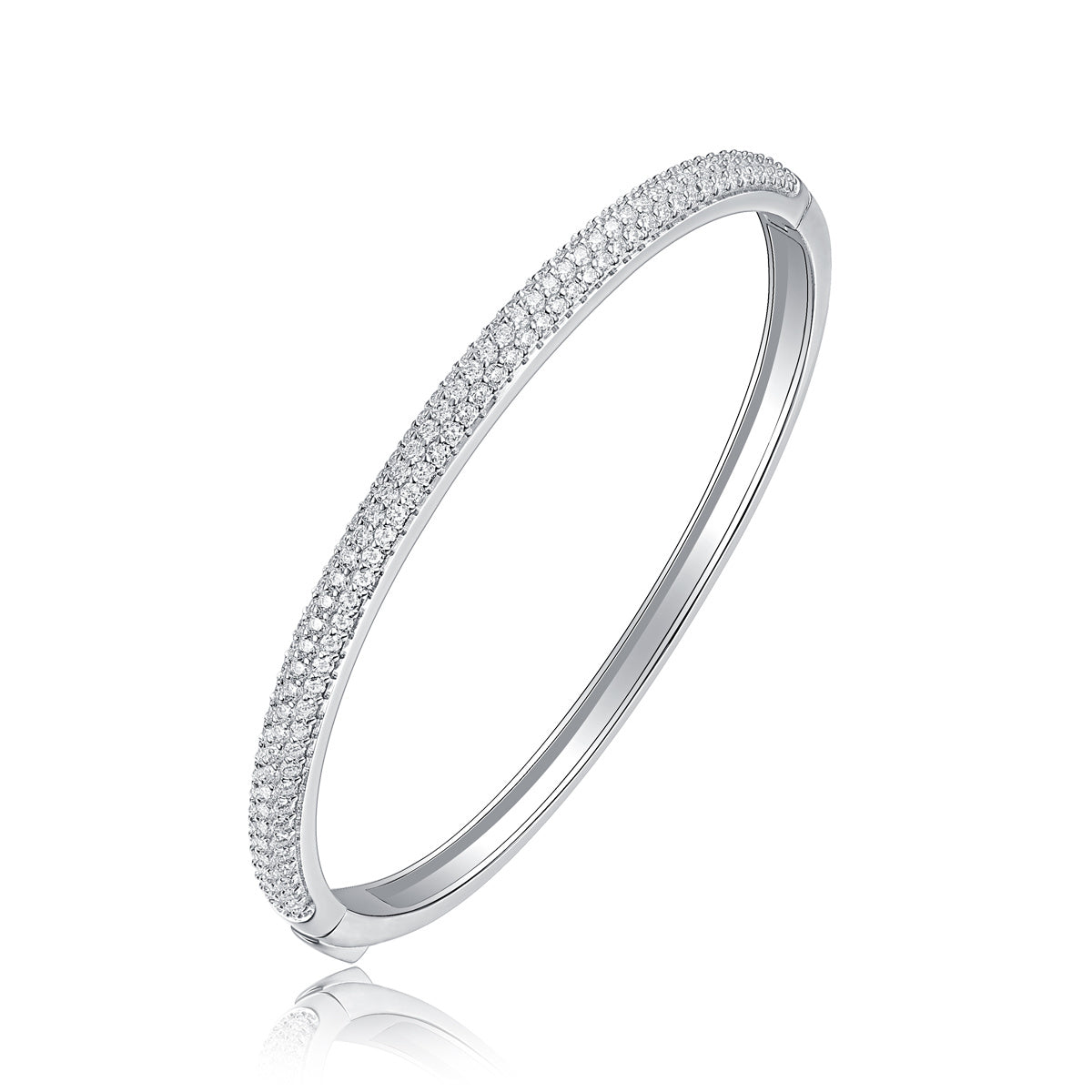 Light Luxury Diamond Silver Bracelet